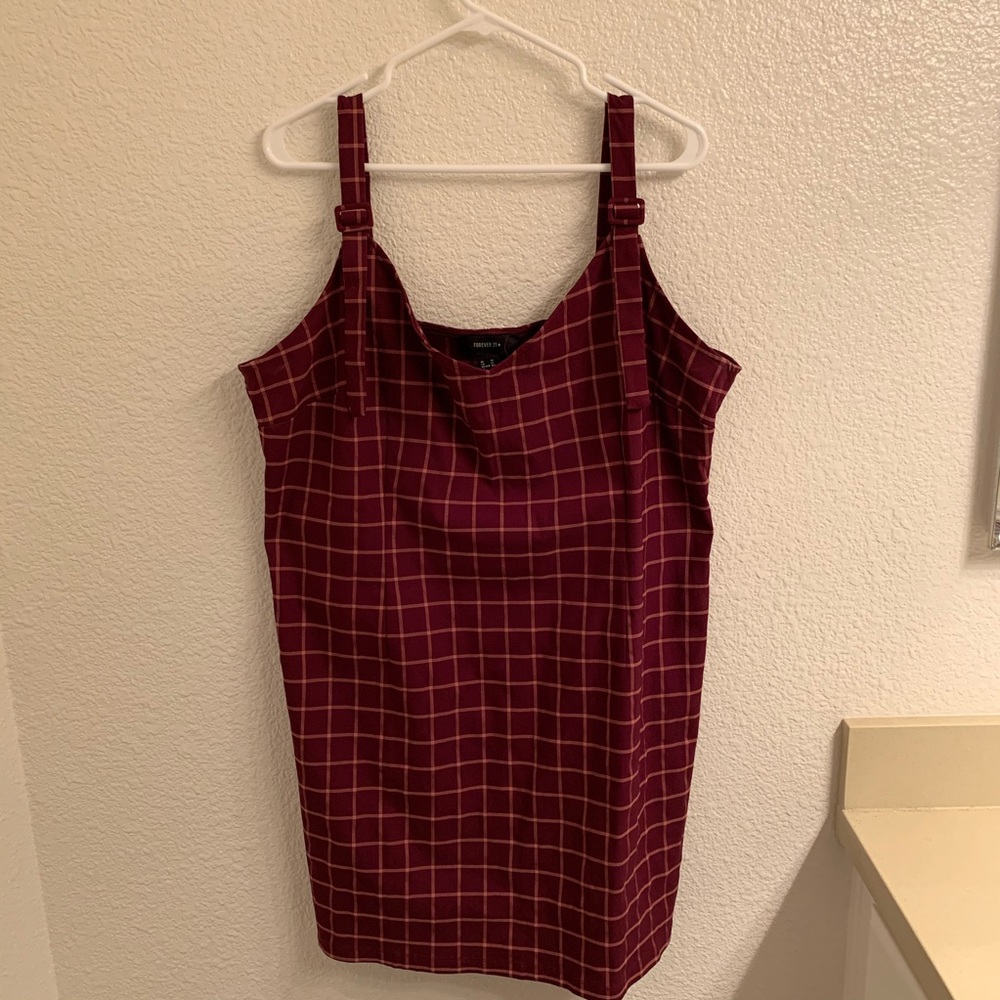 Plaid dress